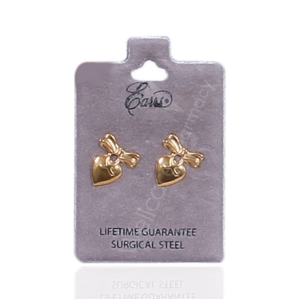 Earrs Eb529 Heart Bow
