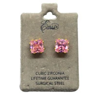 Earrs Pink Cubic Zirconia - Image 2
