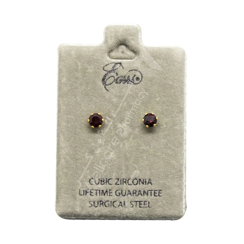 Earrs Stud Tiffany Birthstone
