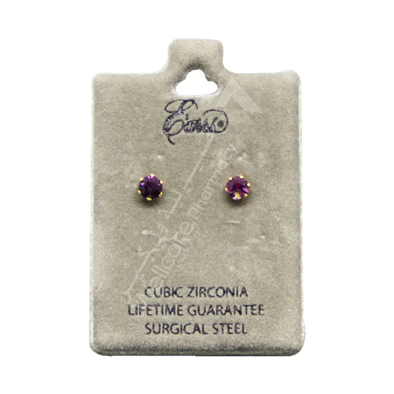 Earrs Tiffany Birthstone February