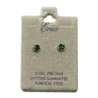 Earrs Tiffany Birthstone May - Image 2