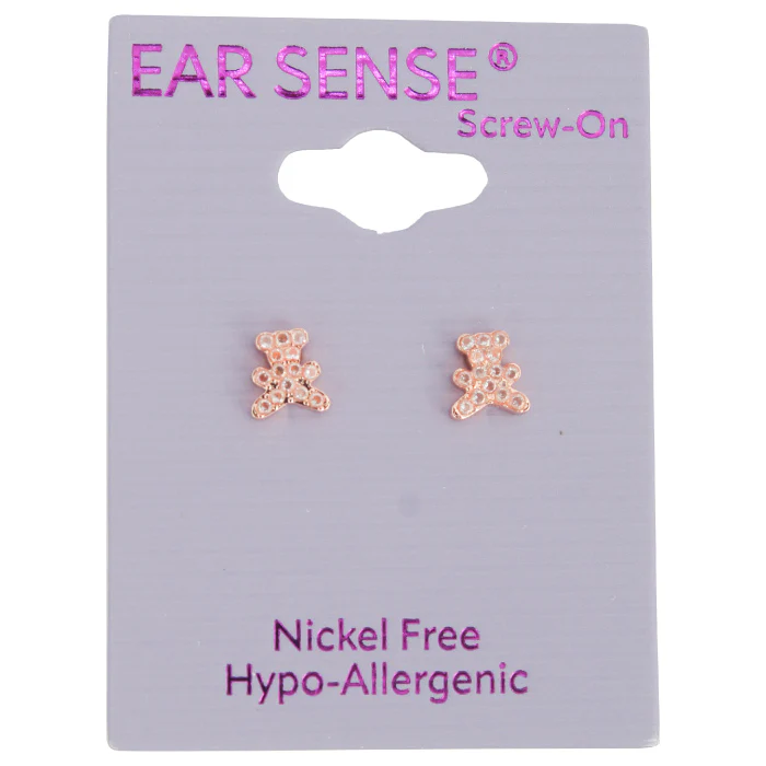 Earsense-B22- 5mm Rose Gold Teddy