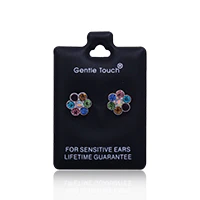 Earsense Gt15 Multicoloured Crystal Flower - Image 2