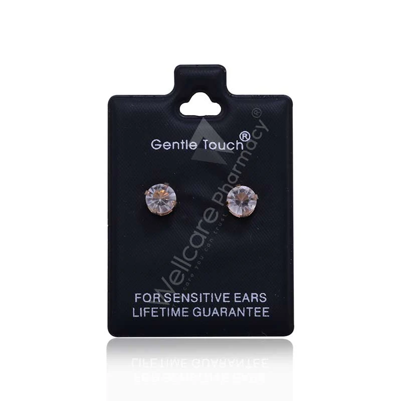 Earsense Gt21 Gold Crystal Studs