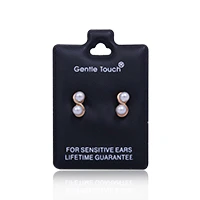 Earsense Gt56 Double Pearl/Gold Studs - Image 2
