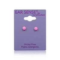Earsense K14 3mm Pink Ball Studs - Image 2