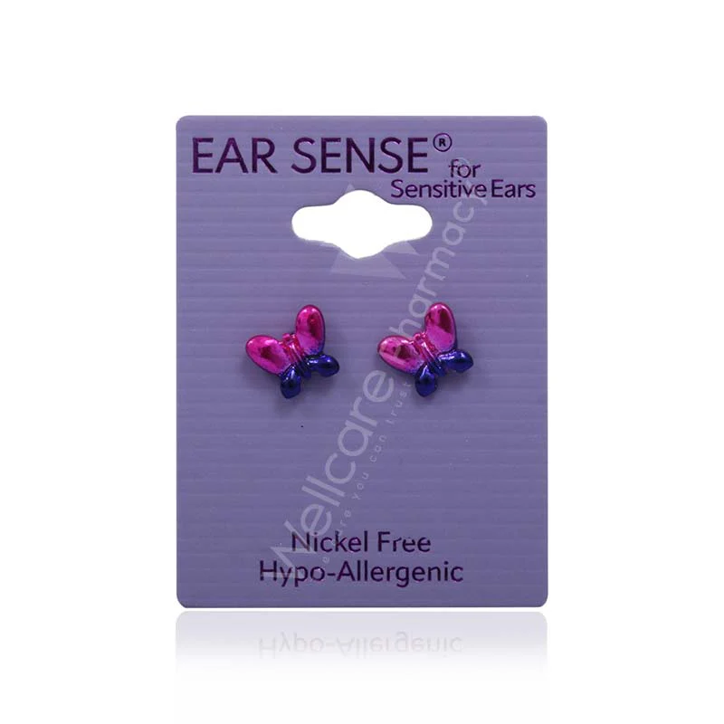 Earsense K17 Silver Butterfly Purple/Blue Cols