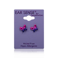 Earsense K17 Silver Butterfly Purple/Blue Cols - Image 2