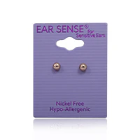 Earsense K26 3mm Gold Ball Studs - Image 2