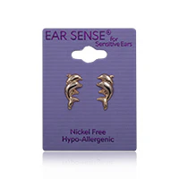 Earsense K33 Gold Dolphin Stud - Image 2