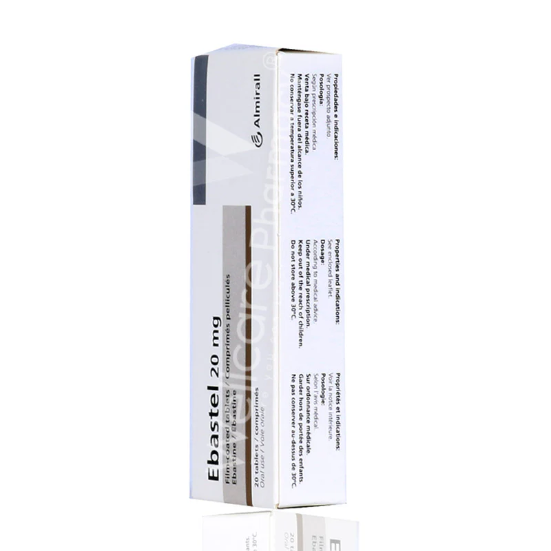 Ebastel 20mg Tablets 20'S