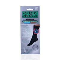 Eco Silver Diabetic Socks White 39-42m - Image 2