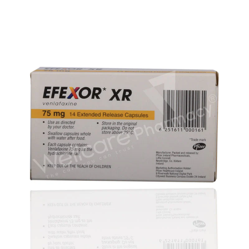 Efexor Xr 75mg Capsules 14'S - Image 3