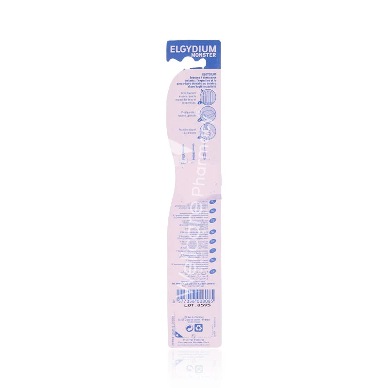 Elgydium Monster Kids Tooth Brush Soft 2-6 Years - Image 3