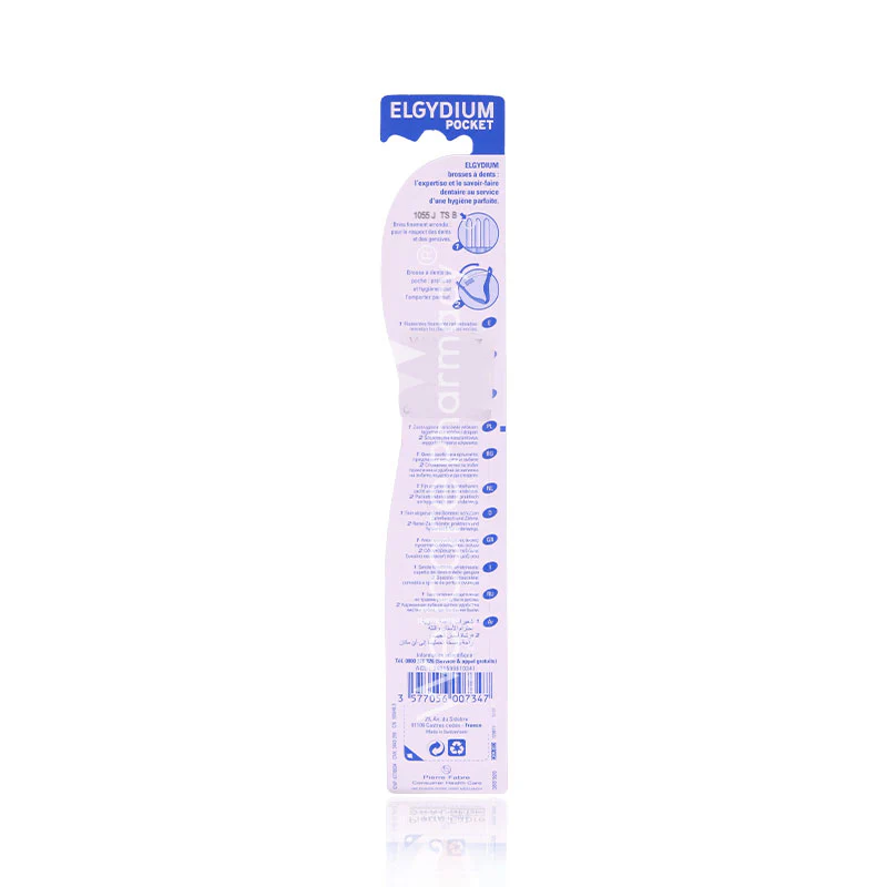 Elgydium Pocket Tooth Brush Medium - Image 3