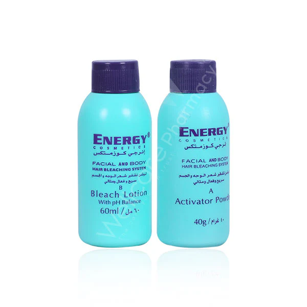Energy Facial & Body Hair Bleaching Lotion 100ml - Image 3