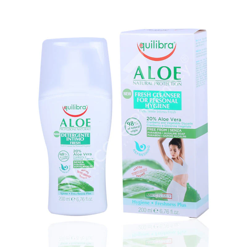 Equilibra Aloe Fresh Cleanser For Personal Hygiene 200ml