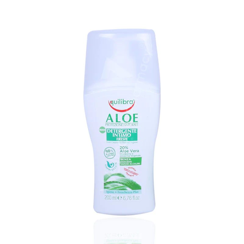 Equilibra Aloe Fresh Cleanser For Personal Hygiene 200ml - Image 3