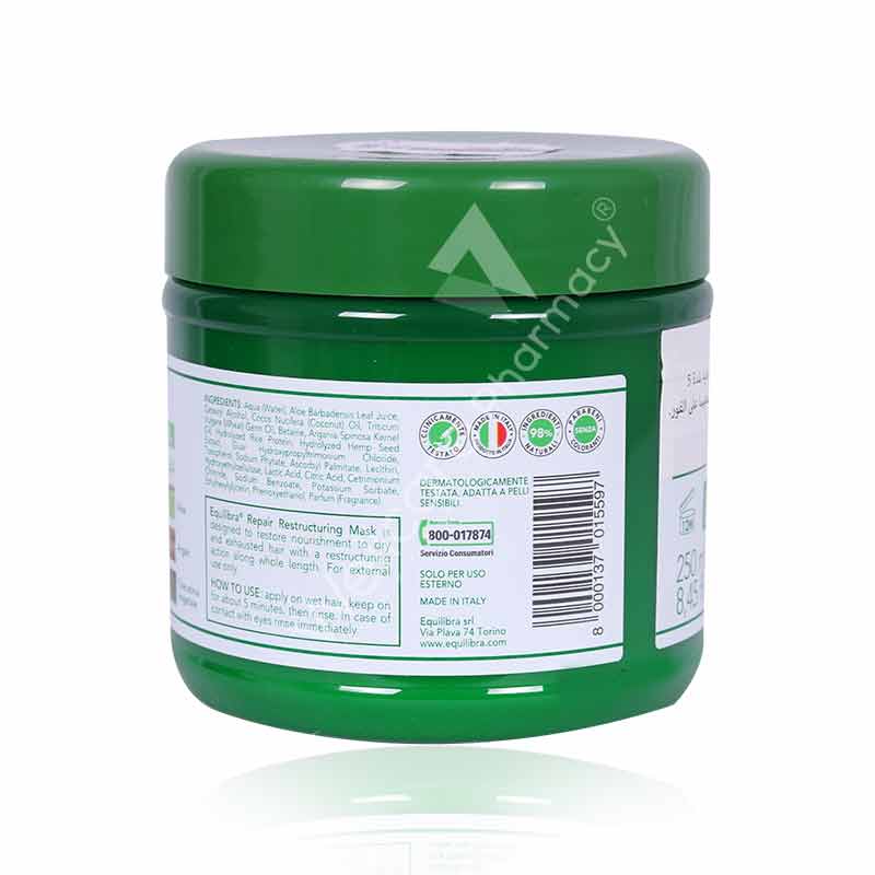Equilibra Tricologica Repair Restructuring Mask 250ml - Image 3