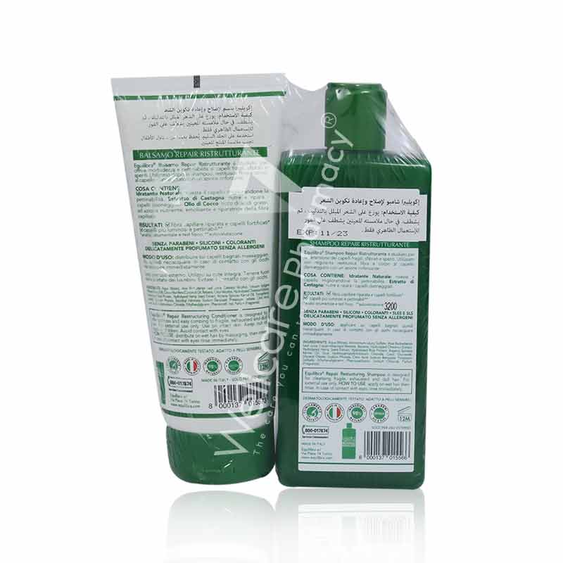 Equilibra Tricologica Shampoo 300ml+conditioner 200ml - Image 3