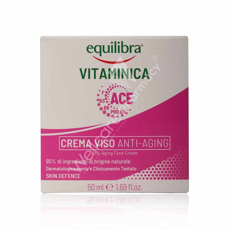 Equilibra Vitaminica Anti-Aging Face Cream 50ml - Image 3