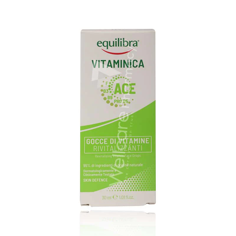 Equilibra Vitaminica Revitalizing Vitamin Face Drops 30ml