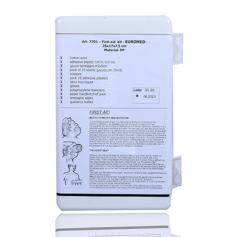 Euromed First Aid Box Travel Kit - Image 3