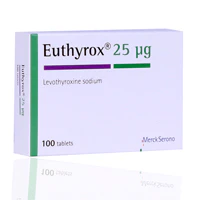 Euthyrox 25mcg Tablets 100s' - Image 2