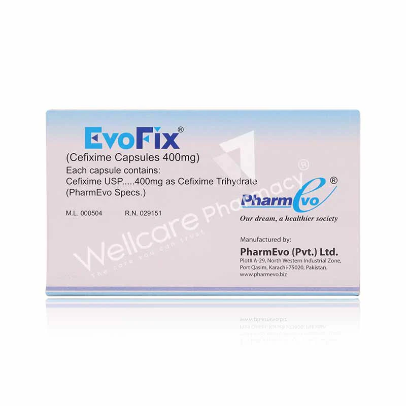 Evofix 400mg Capsules 10' - Image 3
