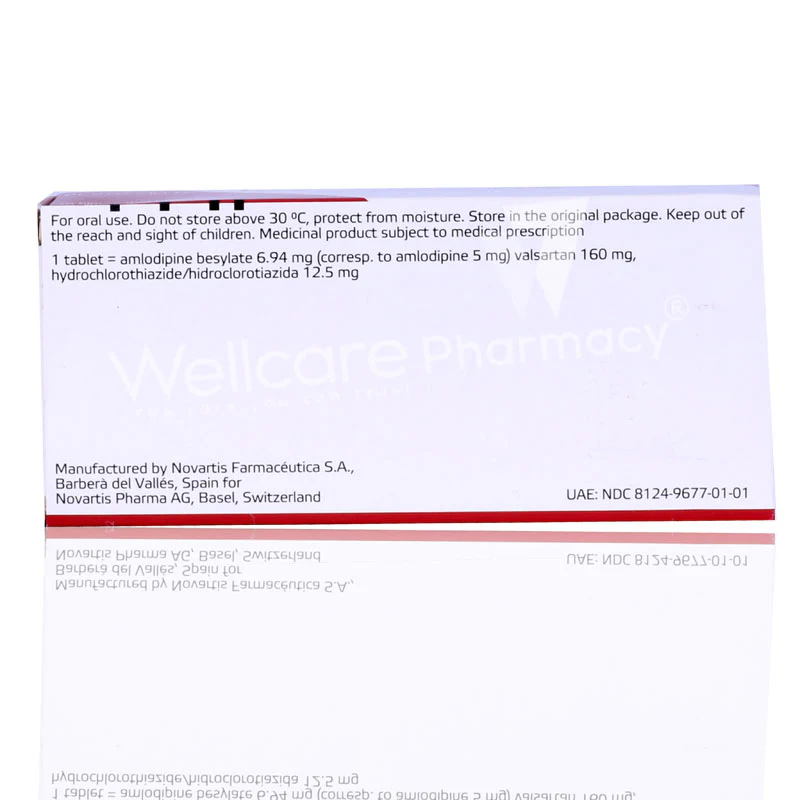 Exforge Hct 5/160mg/12.5mg Tablets 28'S - Image 4