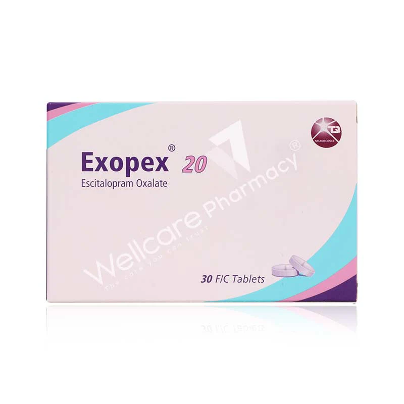 Exopex 20mg Tablets 3x10 30'S - Image 3