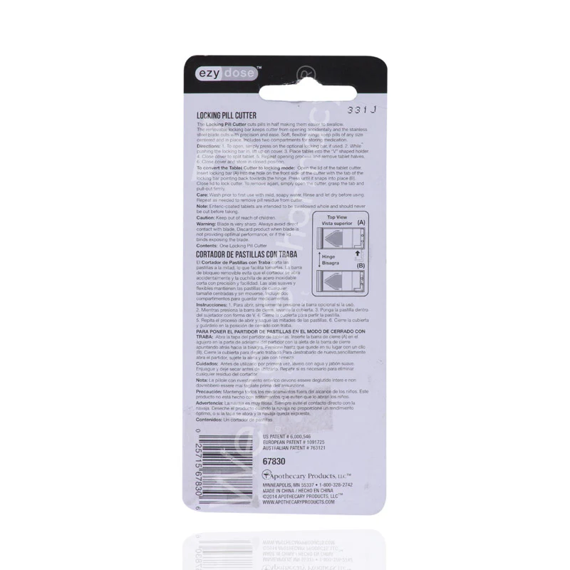 Ezy Dose Safety Tablets Cutter - Image 3