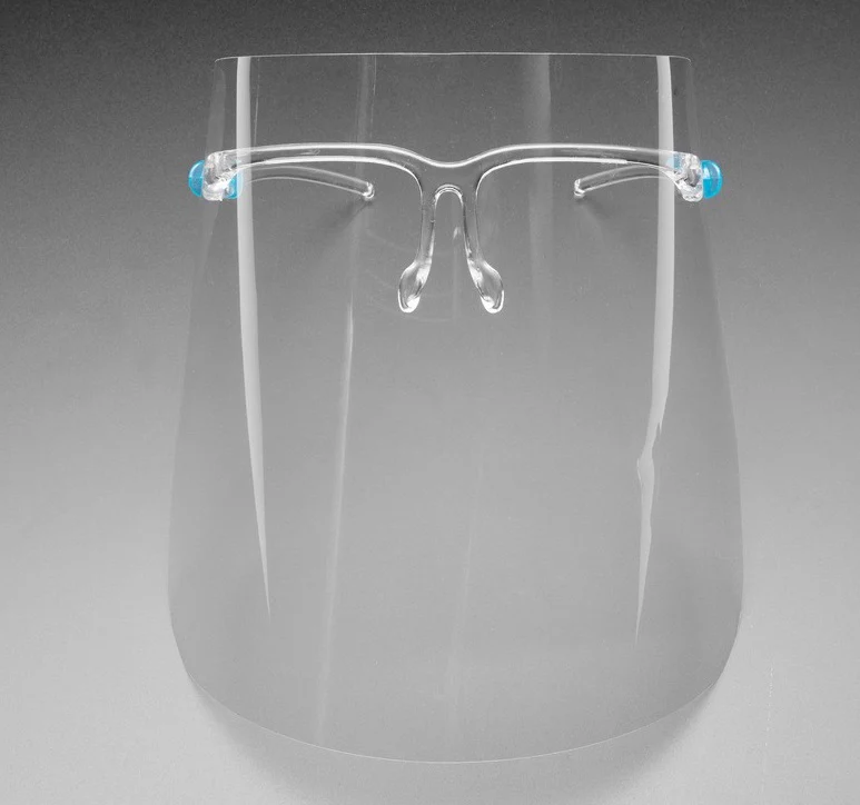 Face Shield With Glasses Frame 1'S - Image 3