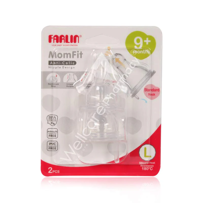 Farlin Anti-Colic Nipple Standard (L) Ac-21011(L)