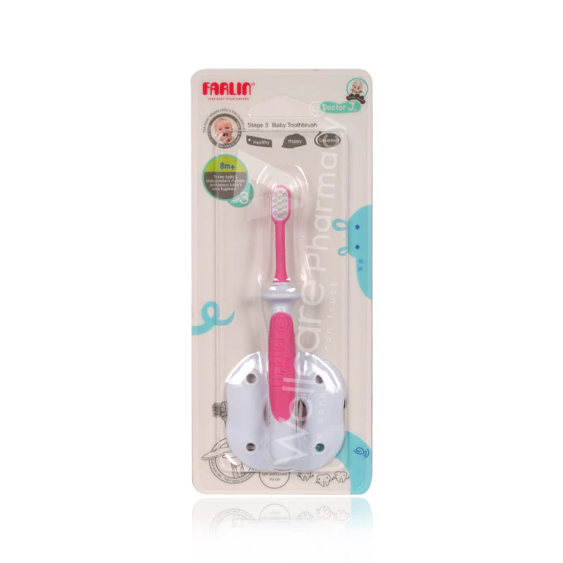 Farlin Baby Toothbrush 8m+ Stage 3 Bdt-005-C - Image 3
