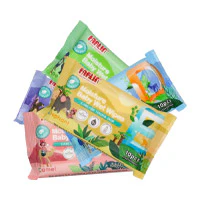 Farlin Baby Wet Wipes(Safari Wipe) 5 Bag Ce-20114-5b - Image 2