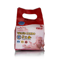Farlin Baby Wet Wipes Value Pack 5x10 50'S Dt-004a-5p - Image 2