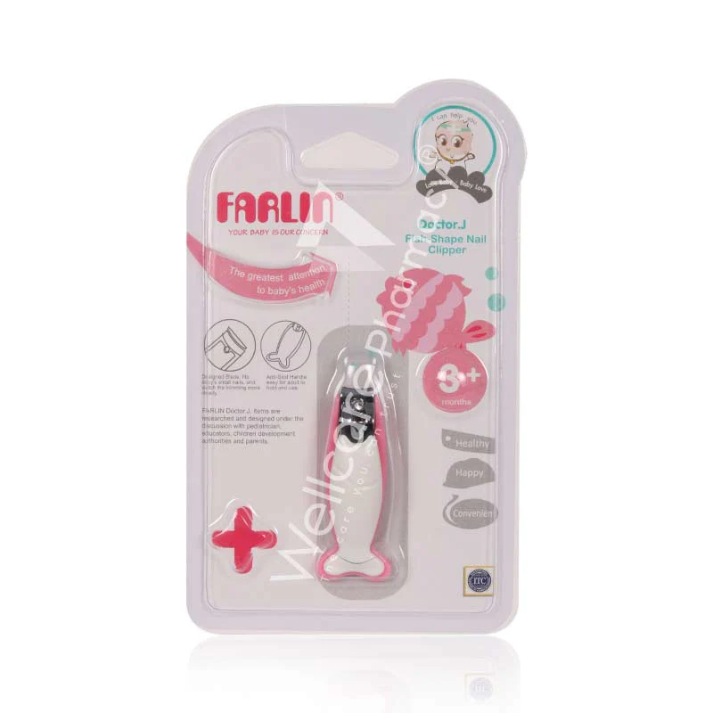 Farlin Fish-Shape Nail Clipper Bf-160df