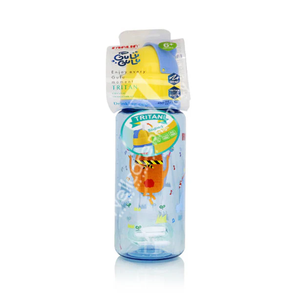 Farlin Gulu Gulu Tritan Leaner Drinking Cup Blue Ag-20003 - Image 3