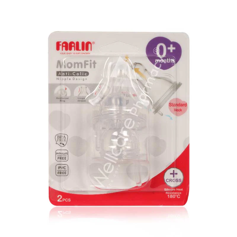 Farlin Stretchy Anti-Colic Nipple Ac-21011 - (+)