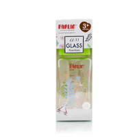 Farlin Wide Neck Glass Bottle 240ml Ab-32006(M) - Image 2