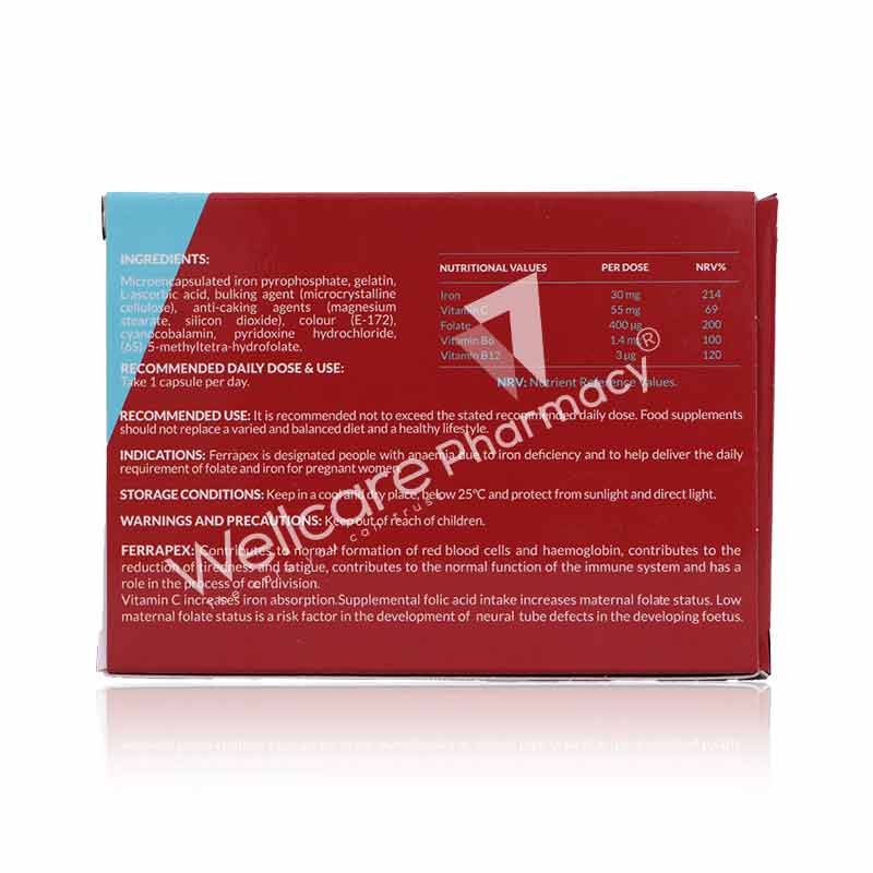 Ferrapex Capsules 30'S - Image 3