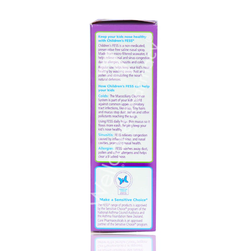 Fess Children'S Saline Nasal Spray 20ml - Image 3