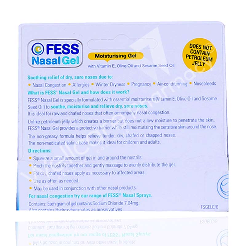 Fess Moisturising Nasal Gel 15g - Image 4