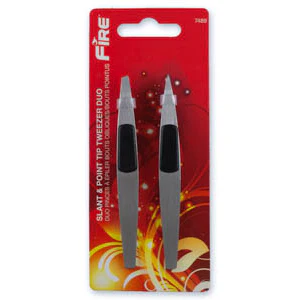Fire Slant & Point Tip Tweezer - Image 2