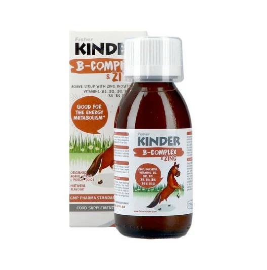 Fisher Kinder B-Complex & Zinc Syrup 125ml