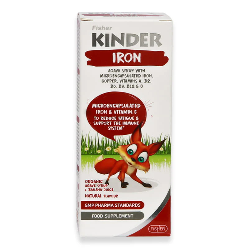 Fisher Kinder Iron Syrup 125ml