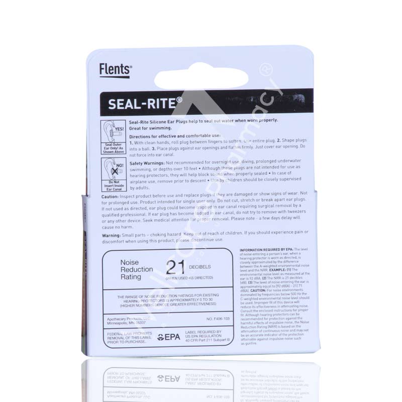 Flents Seal Rite Silicone Ear Plugs - Image 3