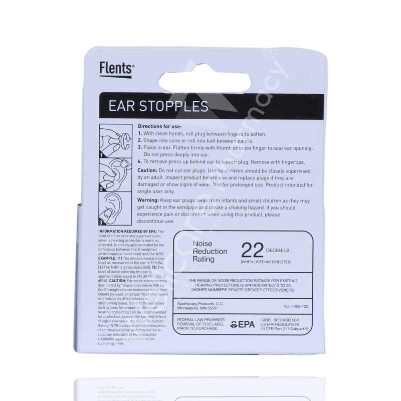 Flents Soft Wax Ear Plugs 12'S - Image 3
