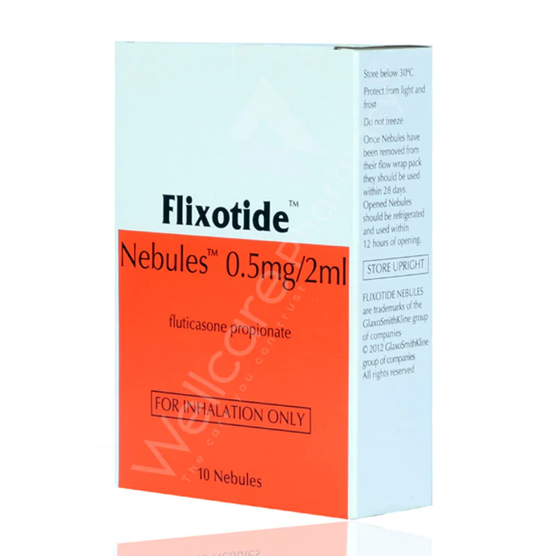 Flixotide Nebules 0.5mg/2ml 10'S - Image 3